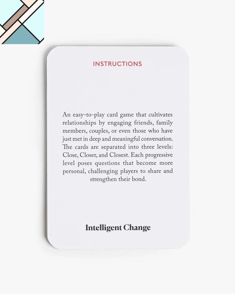 Let's Get Closer - Original by Intelligent Change INTELLIGENT CHANGE