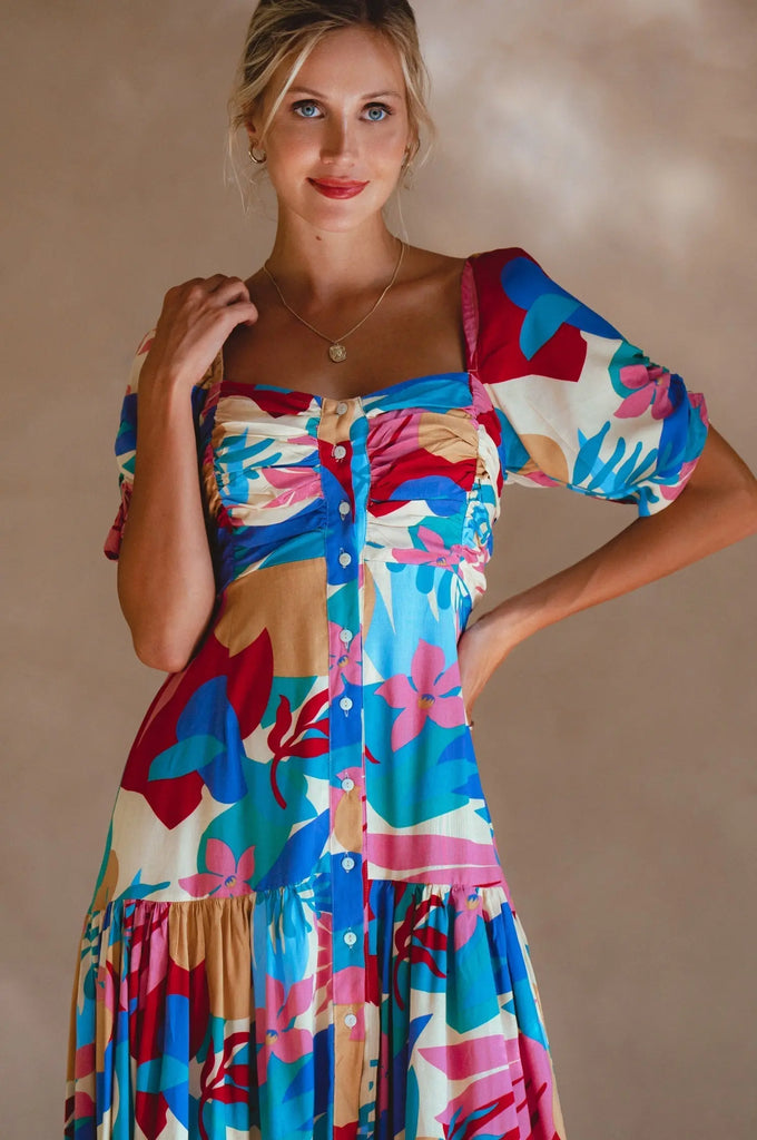 Lilit Midi Dress by Bali ELF - Ladiesse