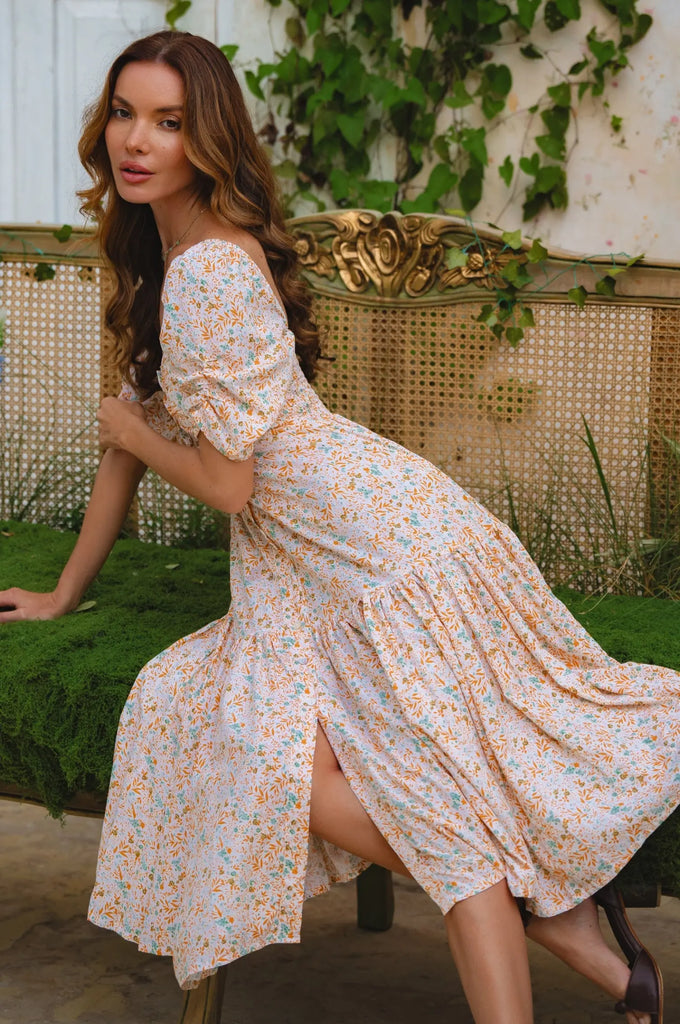 Lilit Midi Dress by Bali ELF - Ladiesse