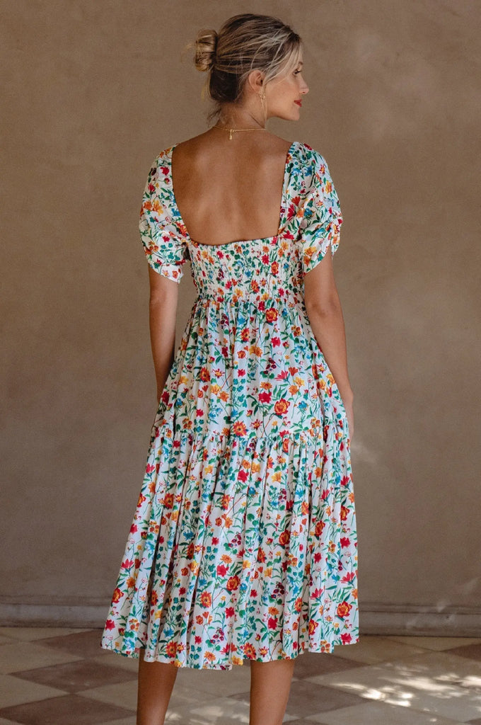 Lilit Midi Dress by Bali ELF - Ladiesse