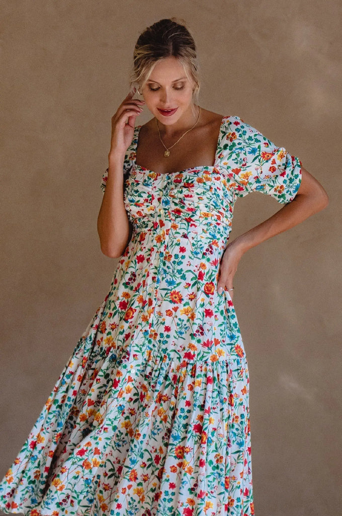 Lilit Midi Dress by Bali ELF - Ladiesse