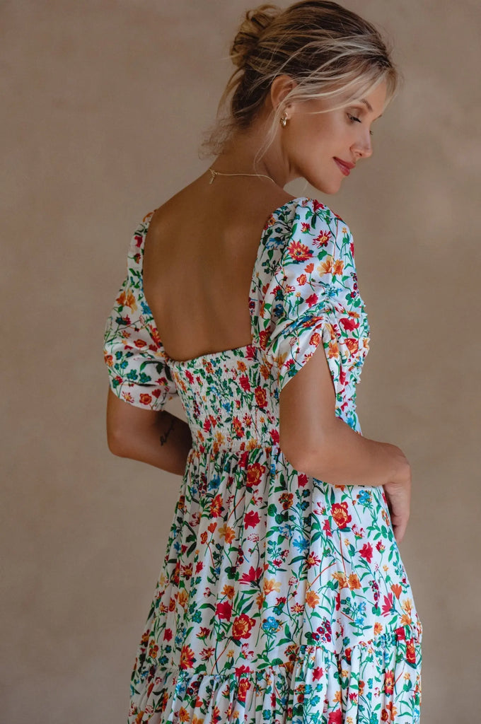 Lilit Midi Dress by Bali ELF - Ladiesse