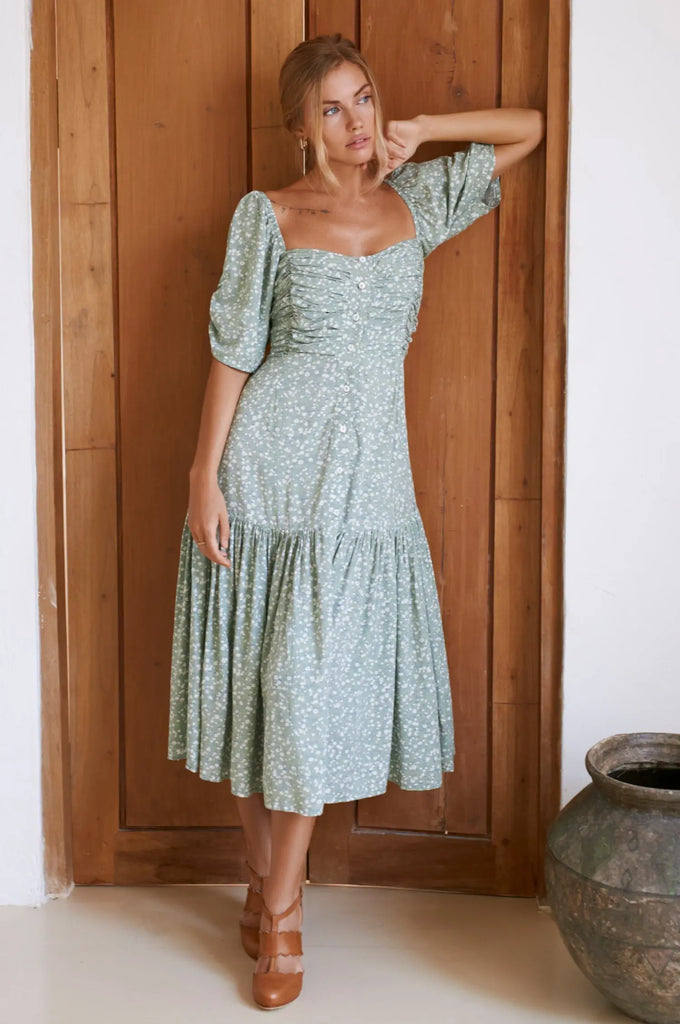 Lilit Midi Dress by Bali ELF - Ladiesse