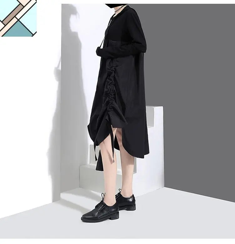 Lindy Ruched Babydoll Dress by Marigold Shadows MARIGOLD SHADOWS