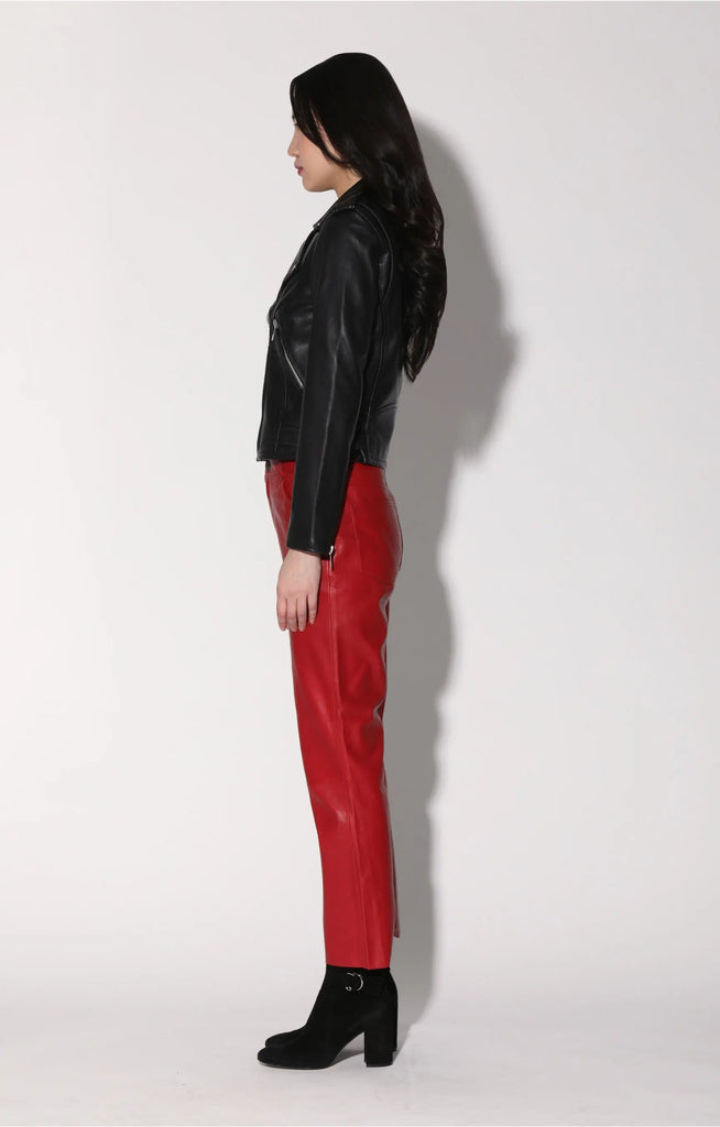 Liz Jacket, Black - Leather by Walter Baker Walter Baker