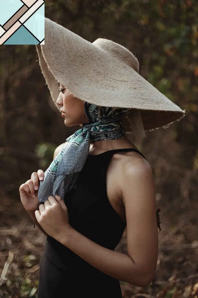 Lola Wide Brim Jute Straw Hat by BrunnaCo BRUNNA CO