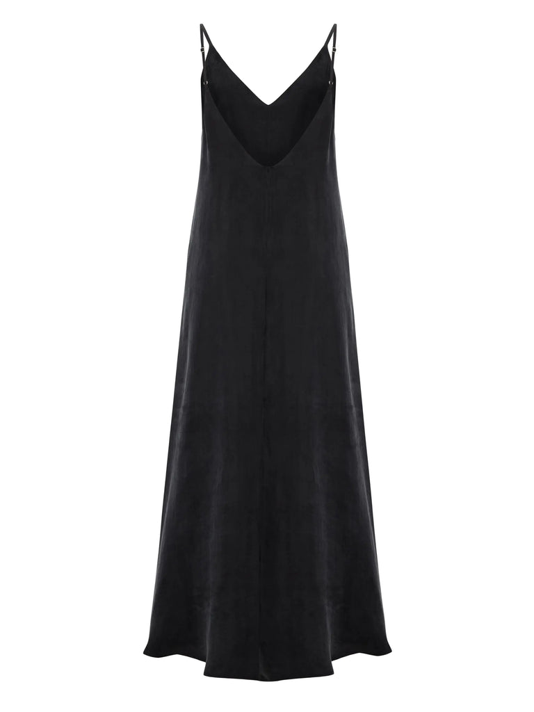 Lucid Flow Maxi Dress - Black by The Handloom The Handloom