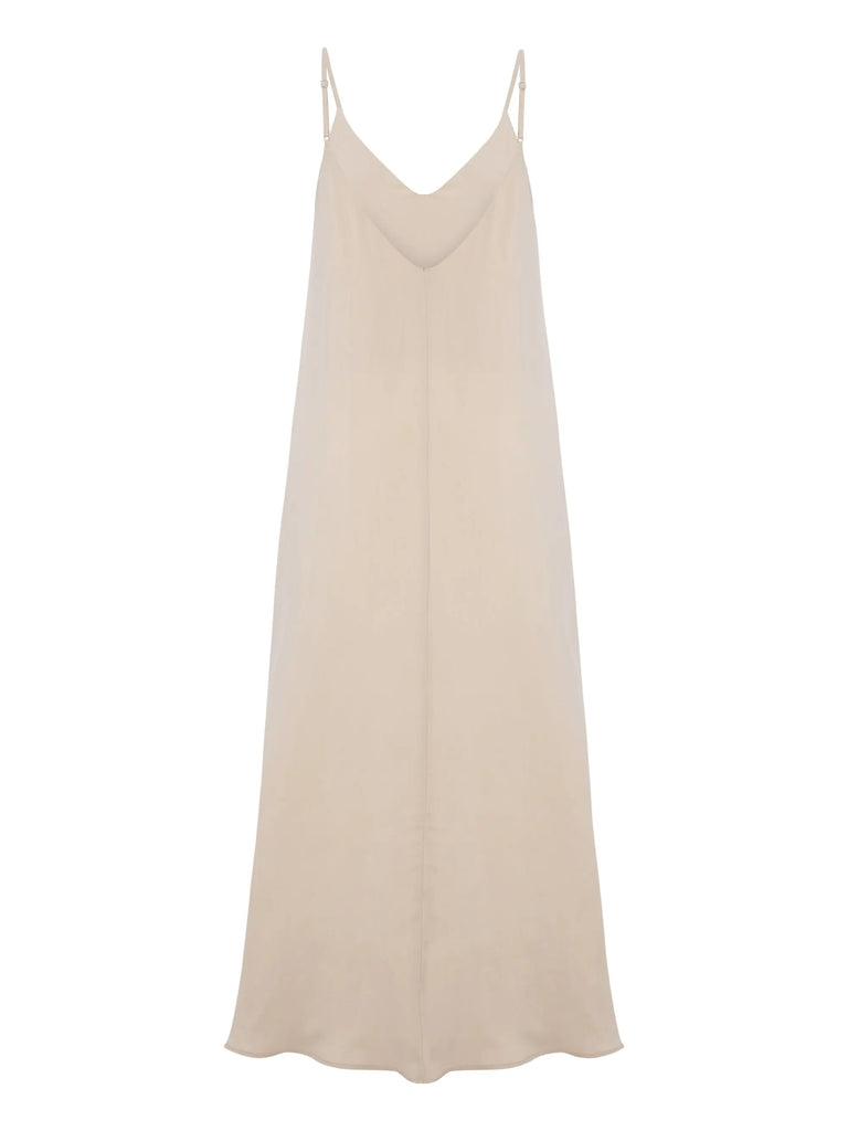 Lucid Flow Maxi Dress - Sand by The Handloom The Handloom