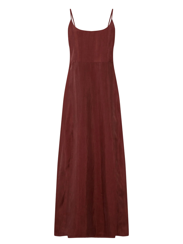 Lucid Midnight Maxi Dress - Burgundy by The Handloom The Handloom