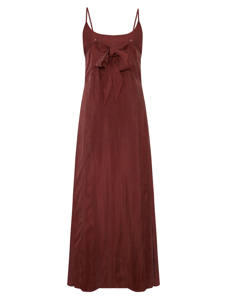 Lucid Midnight Maxi Dress - Burgundy by The Handloom The Handloom
