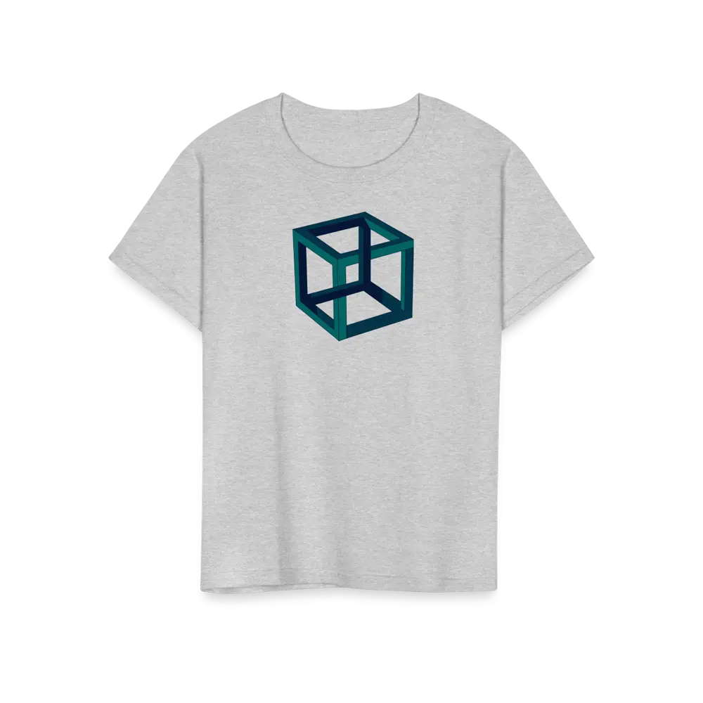 MC Escher Impossible Cube T-Shirt by Art-O-Rama Shop ART-O-RAMA-SHOP