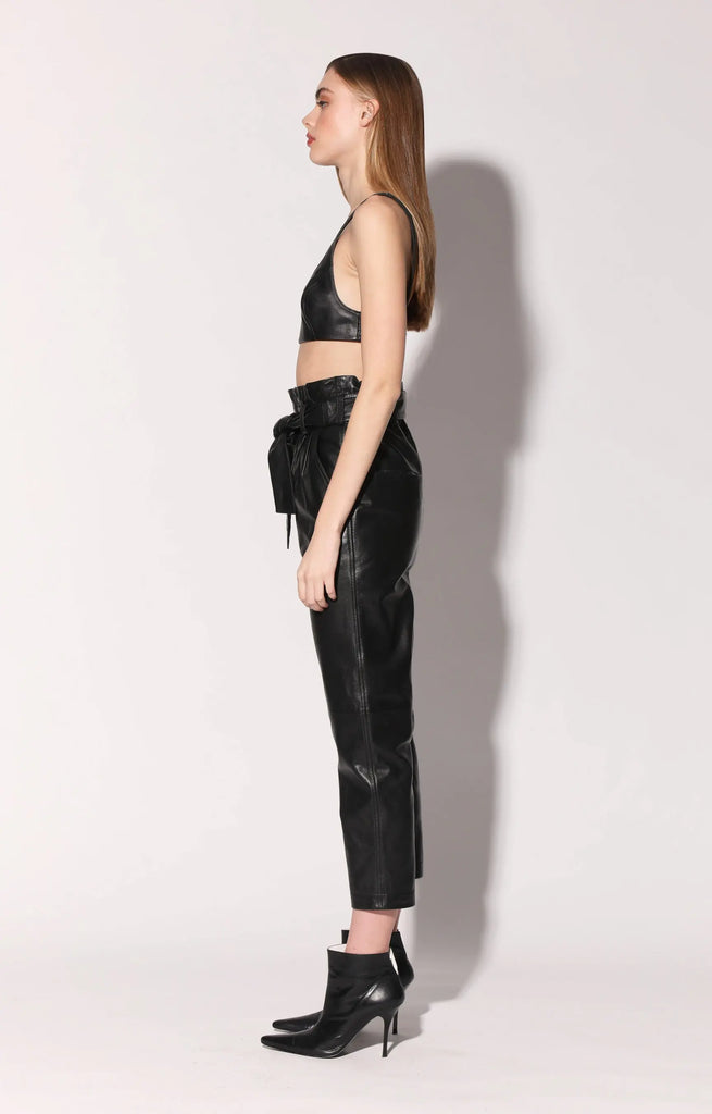 Maggie Pant, Black - Leather by Walter Baker Walter Baker