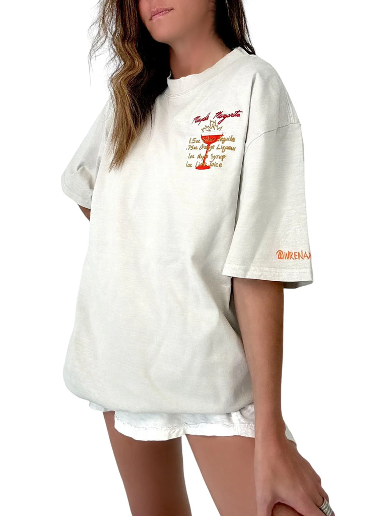 'Maple Margs' Embroidered T Shirt by Wren + Glory Wren + Glory
