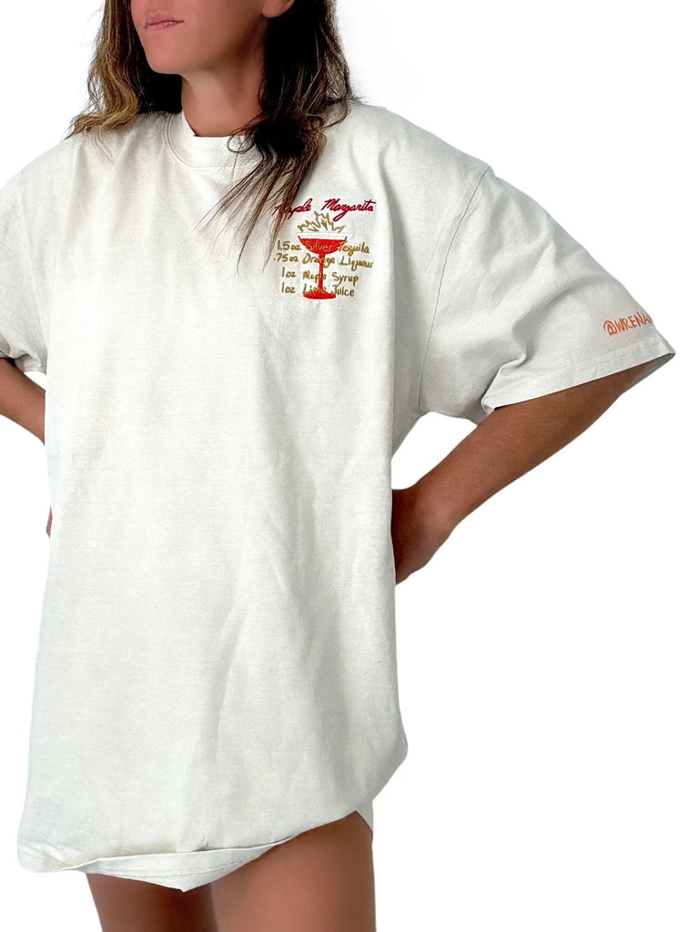 'Maple Margs' Embroidered T Shirt by Wren + Glory Wren + Glory