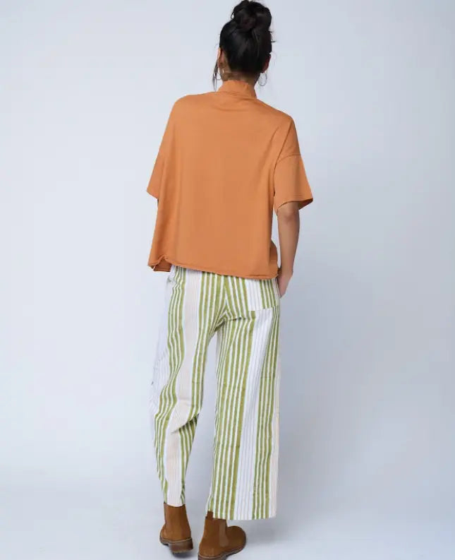 Mare Mock Neck Top - Marigold by And For Good And For Good