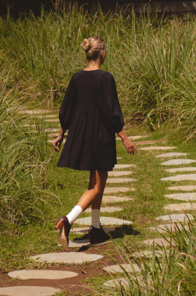 Maribelle Baby Doll Linen Dress by Bali ELF Bali ELF