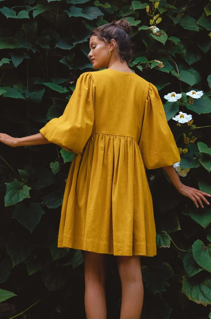 Maribelle Baby Doll Linen Dress by Bali ELF Bali ELF