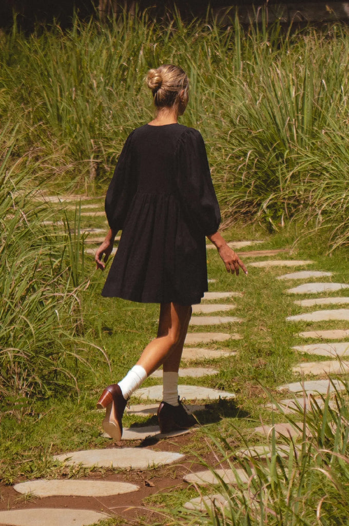 Maribelle Baby Doll Linen Dress by Bali ELF Bali ELF