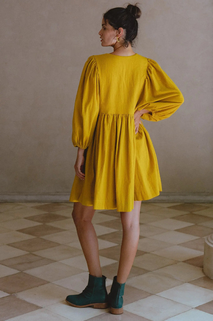 Maribelle Baby Doll Linen Dress by Bali ELF Bali ELF