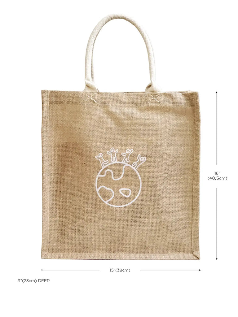 Market Canvas Tote Bag - Earth by KORISSA KORISSA