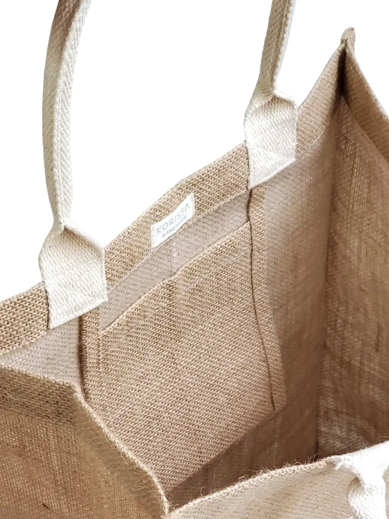 Market Canvas Tote Bag - Nature by KORISSA KORISSA