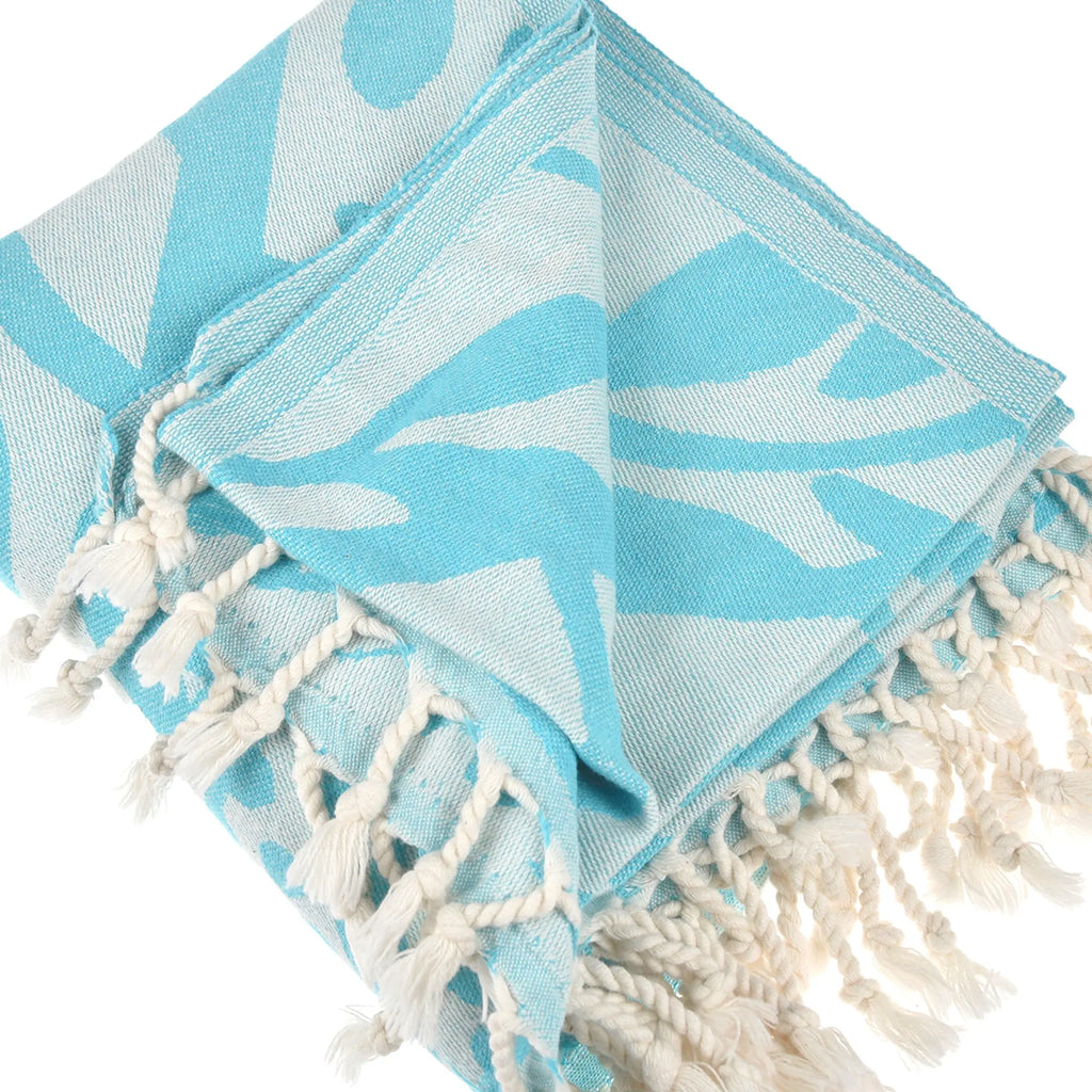 Marmaris Beach Towel by La'Hammam - Ladiesse