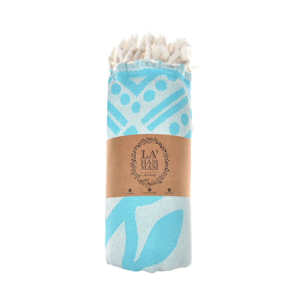 Marmaris Beach Towel by La'Hammam - Ladiesse