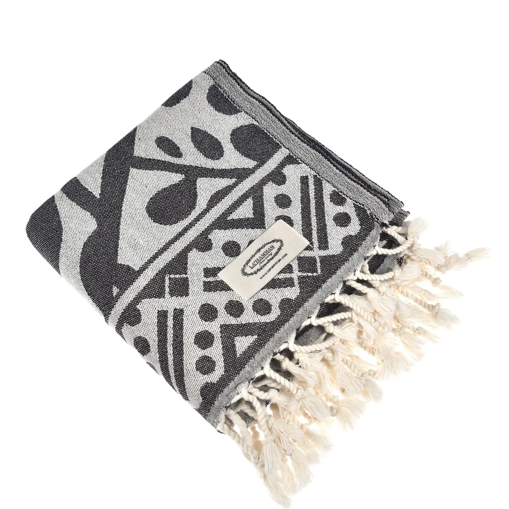 Marmaris Beach Towel by La'Hammam - Ladiesse