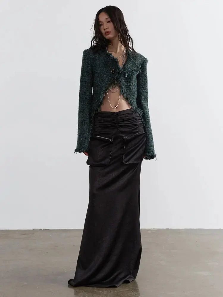 Marriagie Frayed Tweed Jacket by Marigold Shadows Marigold Shadows