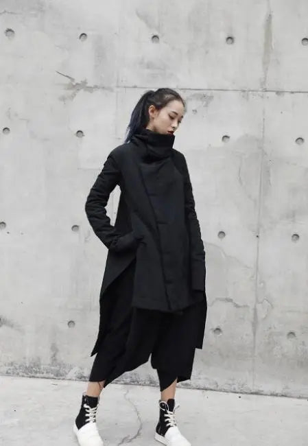 Masuku Collar Coat by Marigold Shadows Marigold Shadows