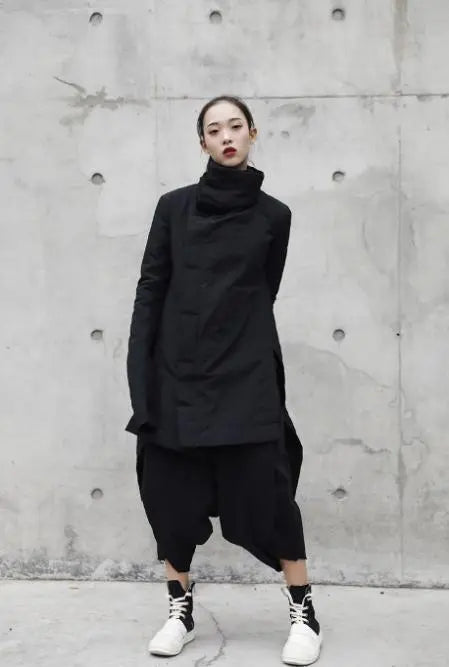 Masuku Collar Coat by Marigold Shadows Marigold Shadows