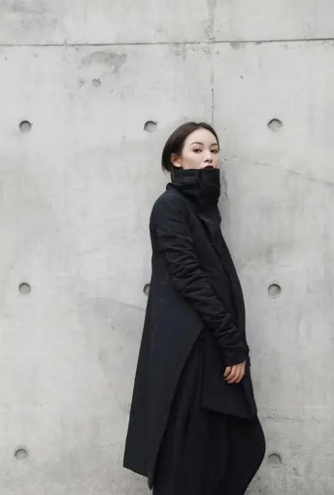 Masuku Collar Coat by Marigold Shadows Marigold Shadows