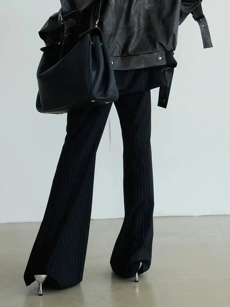 Meetah Skirt Waist Bellbottom Pants by Marigold Shadows Marigold Shadows