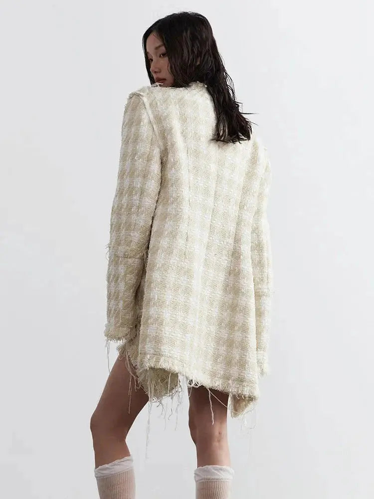 Memee Tweed Mini Skirt by Marigold Shadows Marigold Shadows