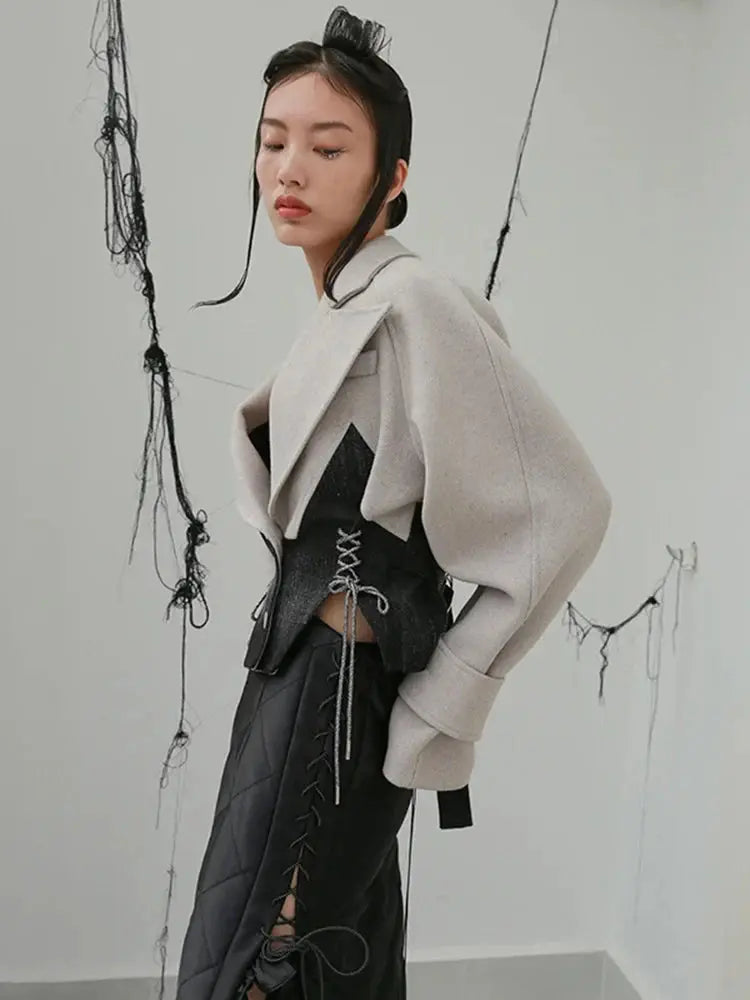 Merkauna Two Toned Jacket by Marigold Shadows Marigold Shadows