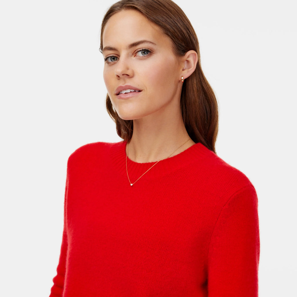 Mila Cashmere Boxy Crop Sweater by Italic - Ladiesse