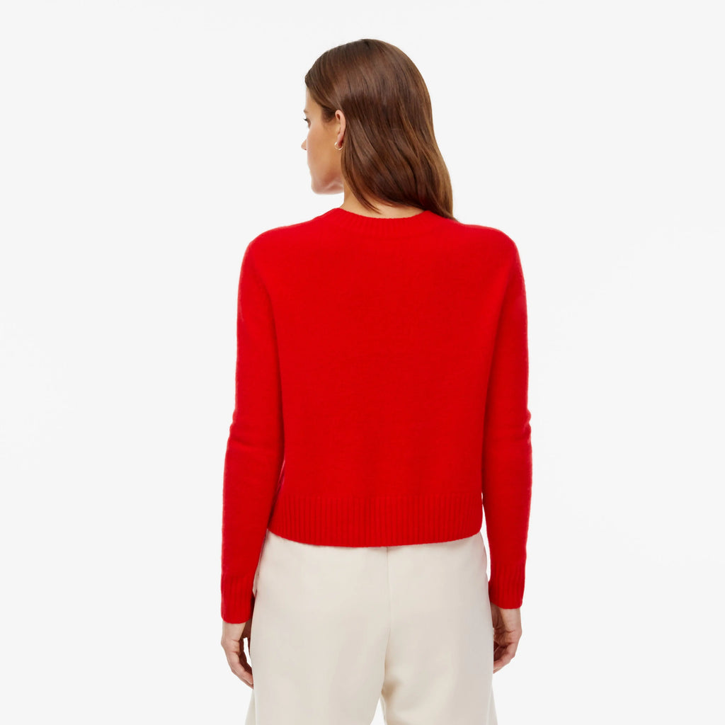 Mila Cashmere Boxy Crop Sweater by Italic - Ladiesse