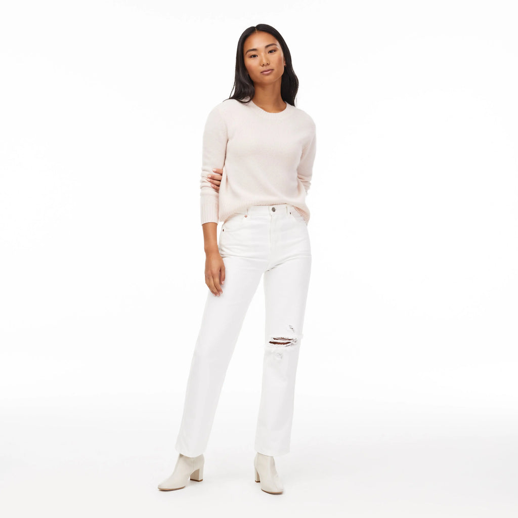 Mila Cashmere Boxy Crop Sweater by Italic - Ladiesse