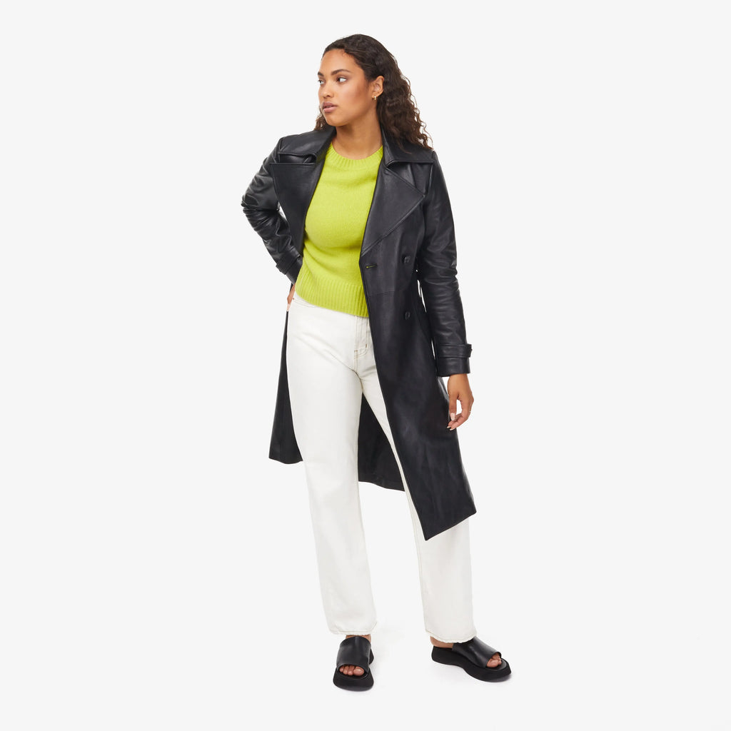 Mila Cashmere Boxy Crop Sweater by Italic - Ladiesse