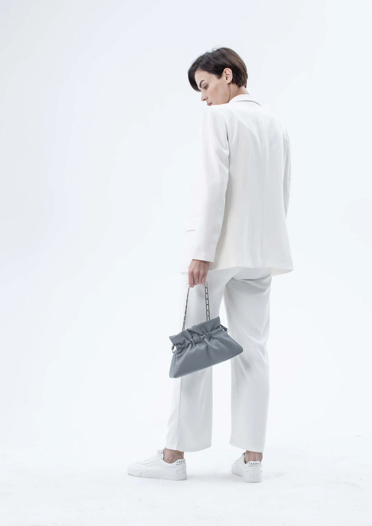 Mila Leather Bag, Haze Blue by Bob Oré Bob Oré