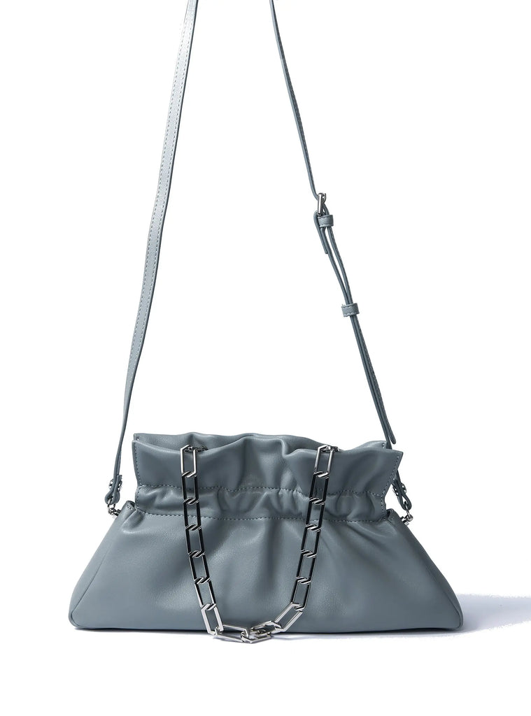 Mila Leather Bag, Haze Blue by Bob Oré Bob Oré