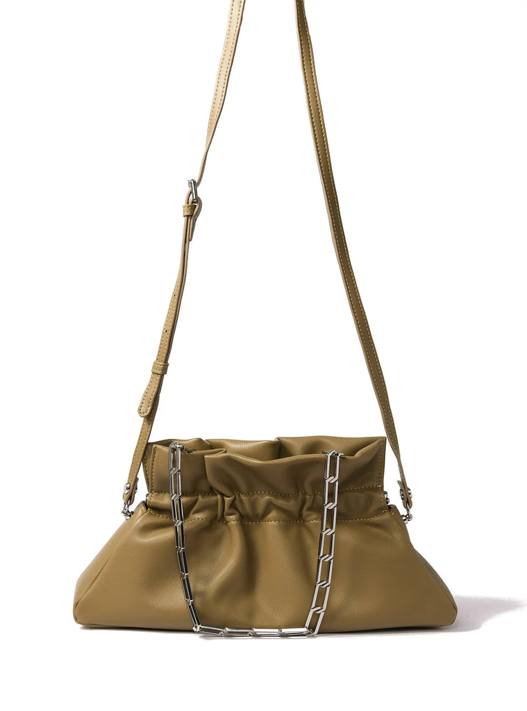Mila Leather Bag, Mustard Green by Bob Oré Bob Oré