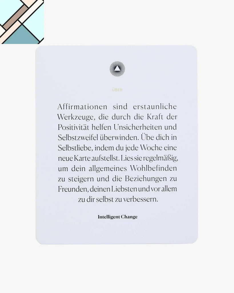Mindful Affirmations: German Edition – Achtsame Bestätigungen - German by Intelligent Change INTELLIGENT CHANGE