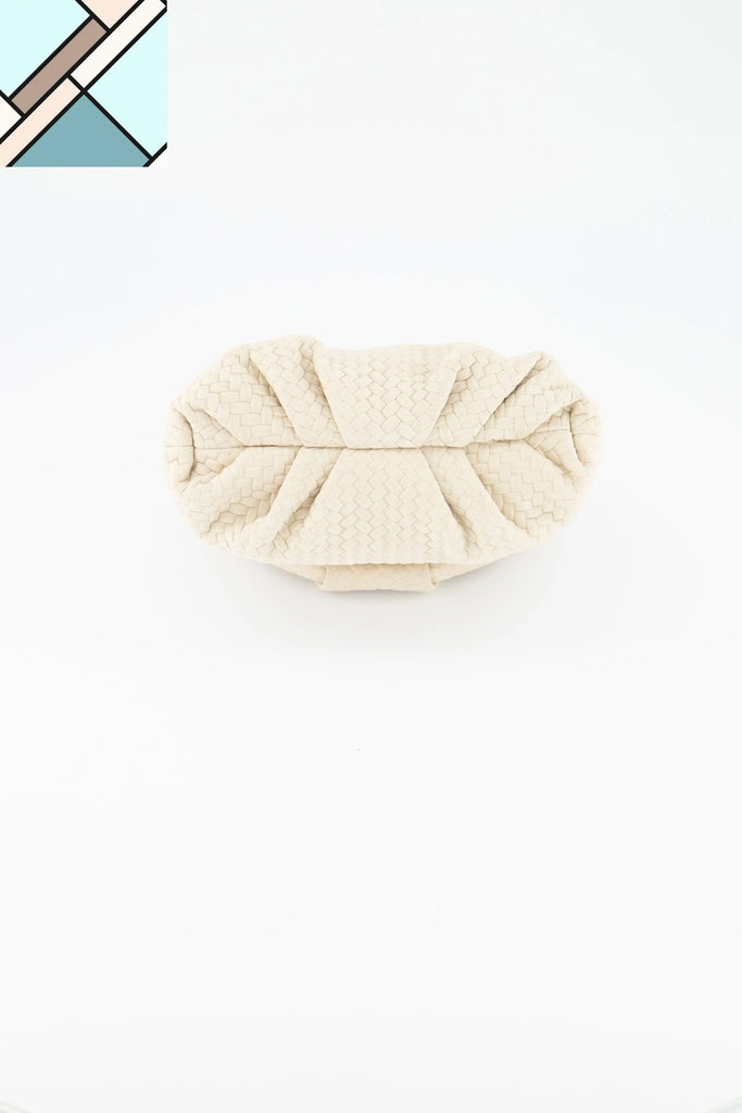 Mini Leda Braid Handbag Beige OTRERA