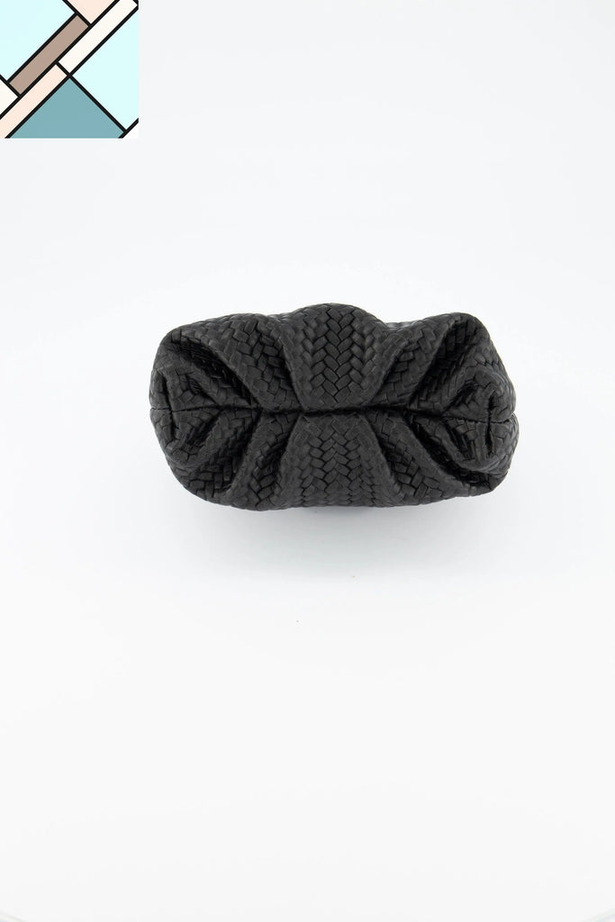 Mini Leda Braid Handbag Black OTRERA