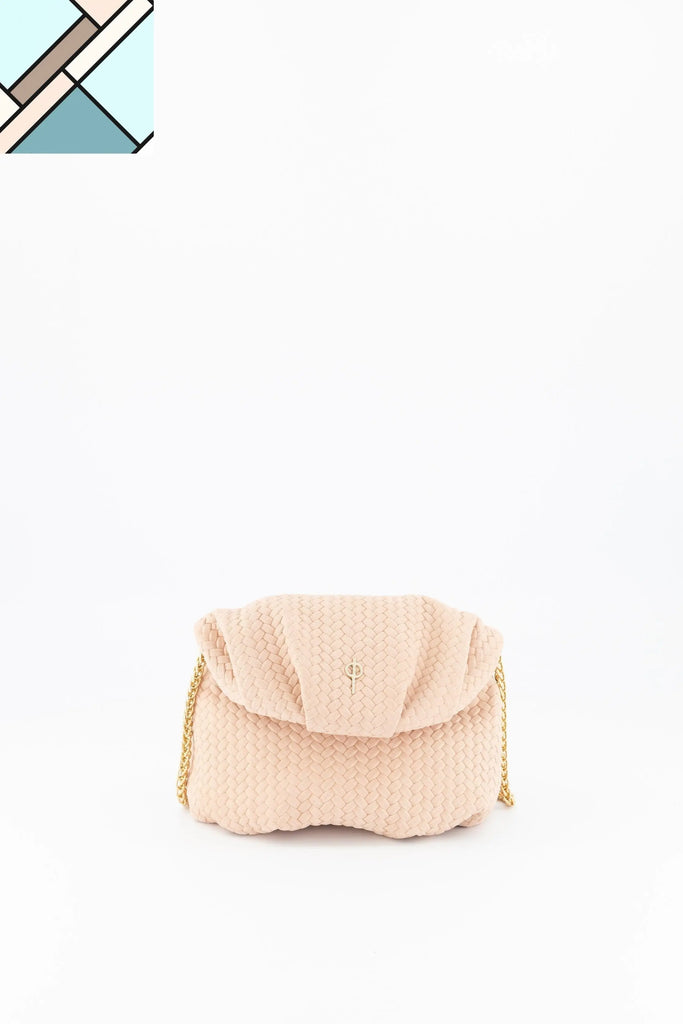 Mini Leda Braid Handbag Pink OTRERA