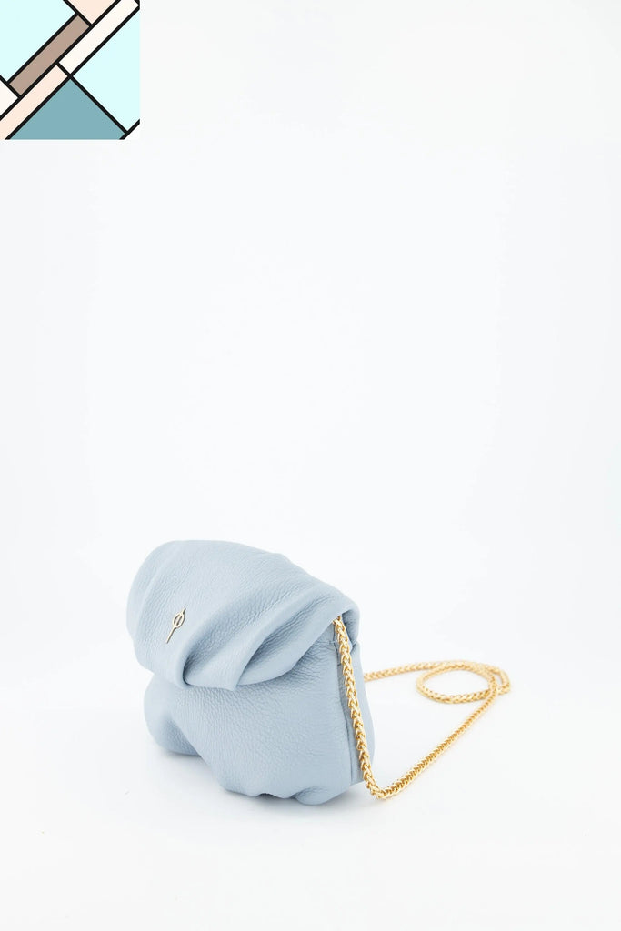 Mini Leda Floater Handbag Blue OTRERA
