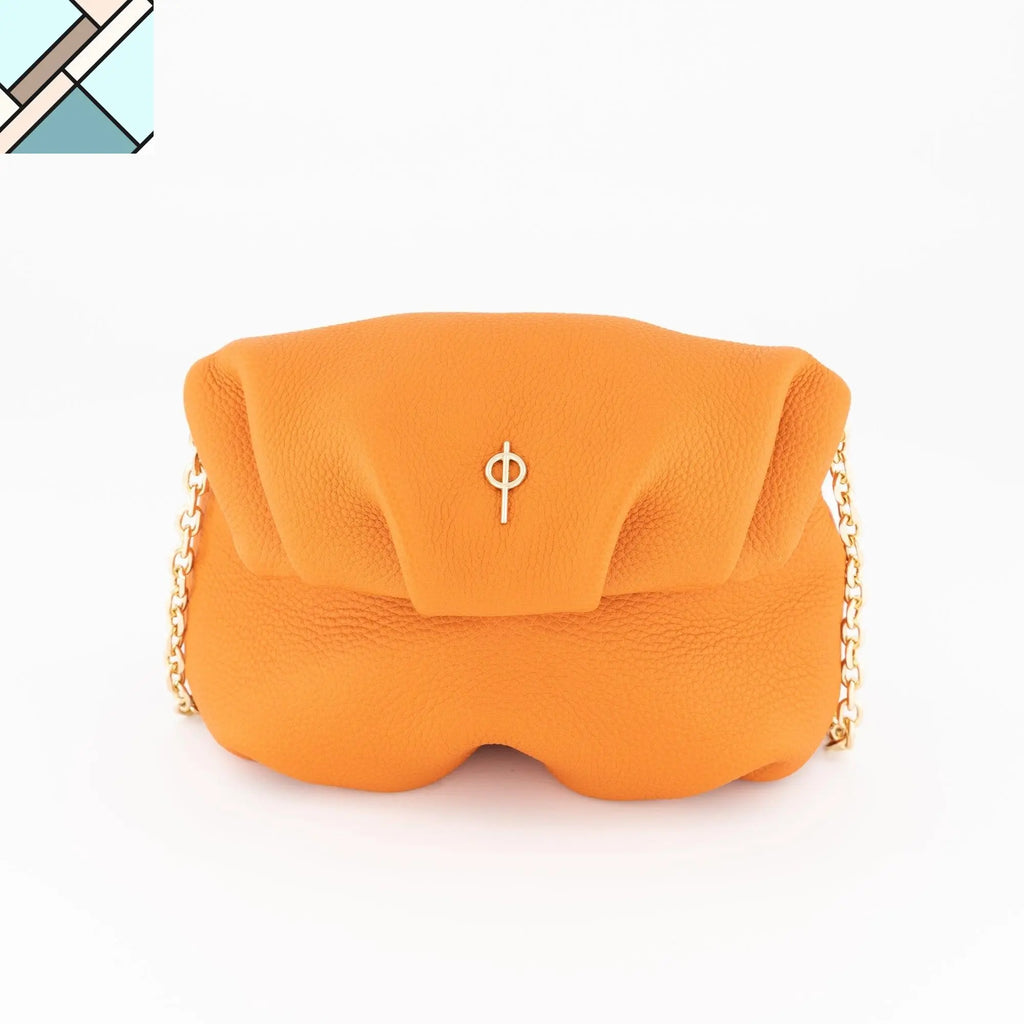 Mini Leda Floater Handbag Orange OTRERA