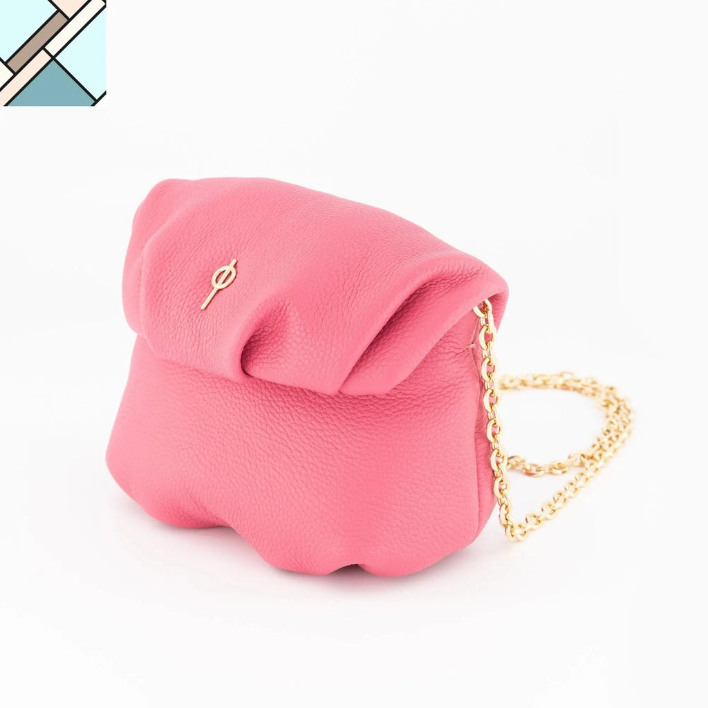 Mini Leda Floater Handbag Orange OTRERA