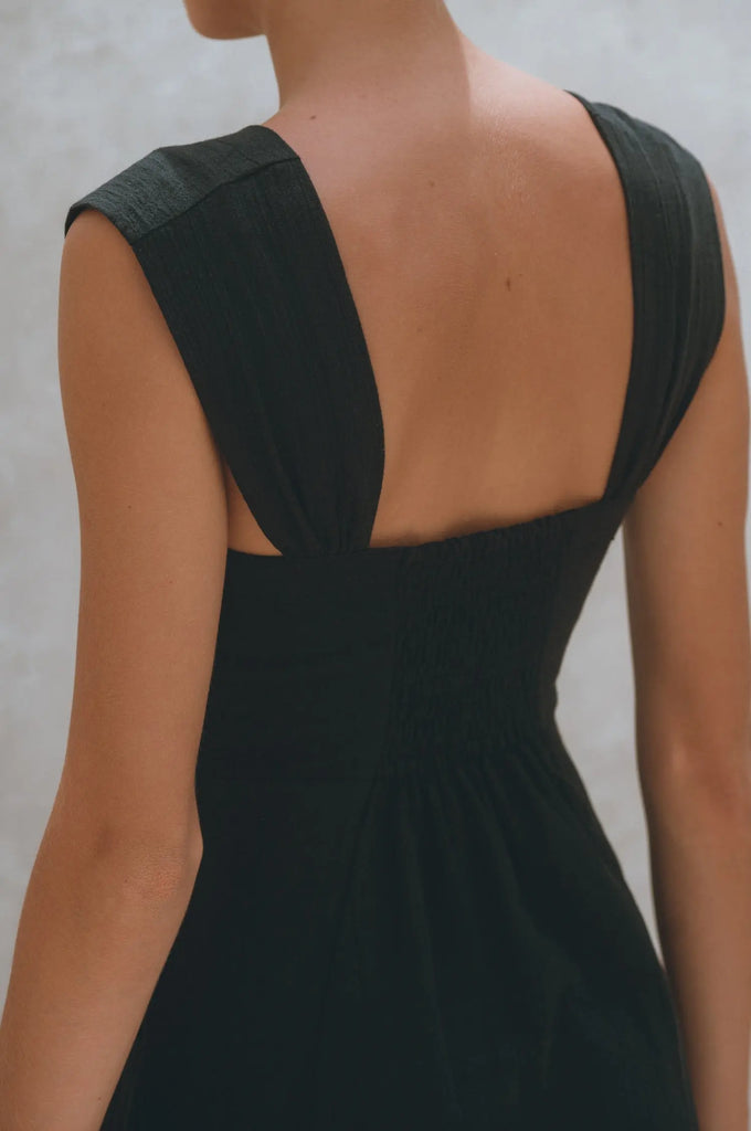 Mira Linen Midi Dress by Bali Lane Bali Lane